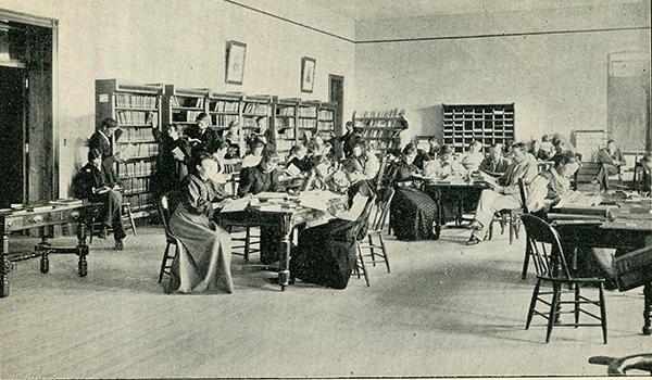 Literary Laboratory, Colorado State Normal School, 1894-95